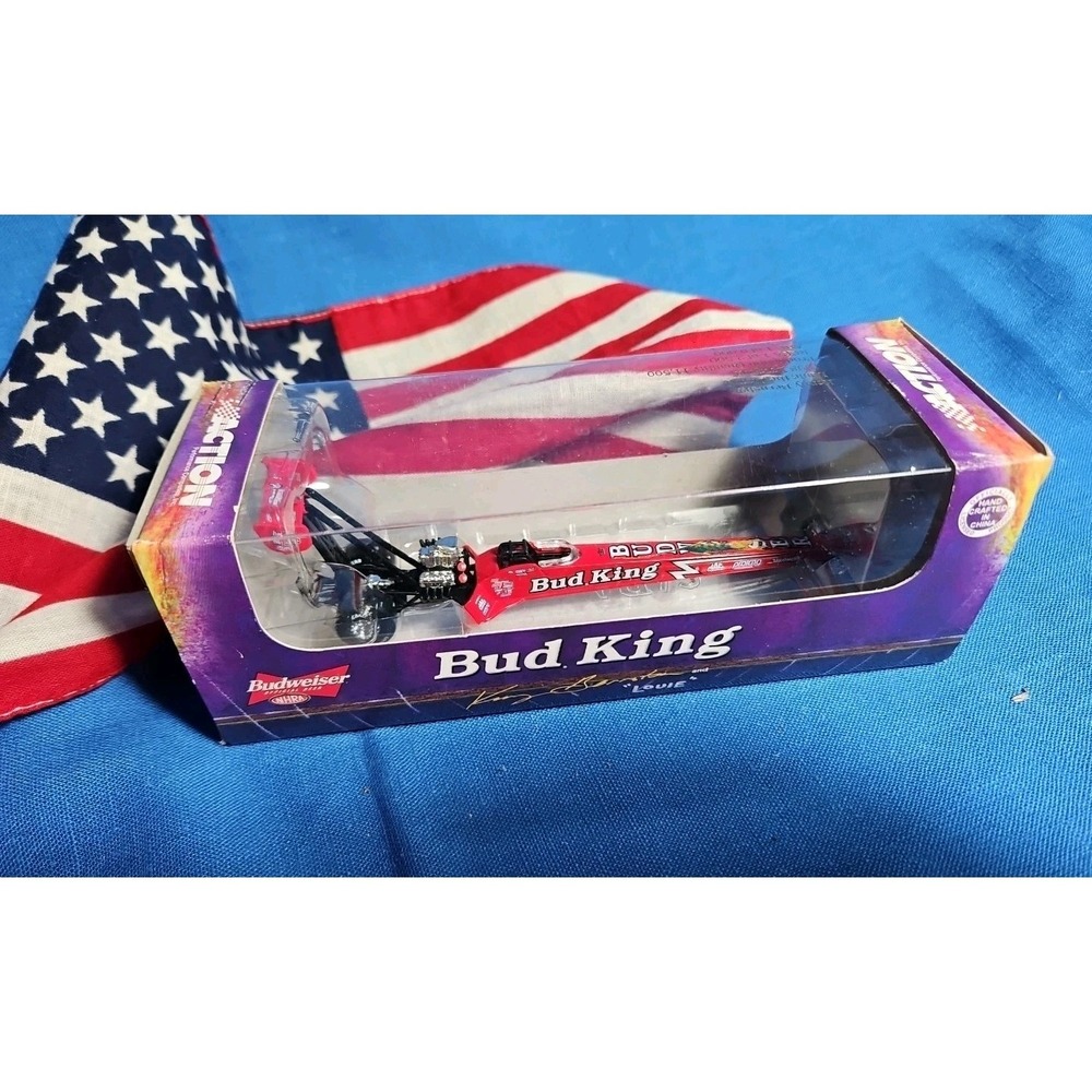 Kenny Berstein Budweiser Dragster Bud King Louie Limited Edition Action New